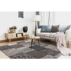 Tapis BOBOCHIC - Tapis Poils Courts RIVKA Motif Contemporain - Marron 9 Tapis BOBOCHIC - Tapis Poils Courts RIVKA Motif Contemporain - Marron -BOBOCHIC Soldes 2022 23406859 4