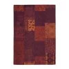 Tapis BOBOCHIC - Tapis Poils Courts RIVKA Motif Contemporain - Rouge -BOBOCHIC Soldes 2022 23406869 1