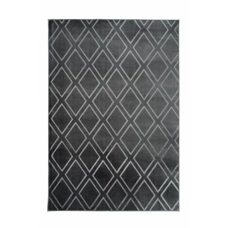 Tapis BOBOCHIC - Tapis Poils Courts RIMINI Motif Berbère - Gris 3 Tapis BOBOCHIC - Tapis Poils Courts RIMINI Motif Berbère - Gris