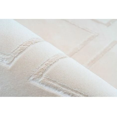 Tapis BOBOCHIC - Tapis Poils Courts RIMINI Motif Berbère - Crème 5 Tapis BOBOCHIC - Tapis Poils Courts RIMINI Motif Berbère - Crème – Image 3