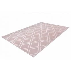 Tapis BOBOCHIC - Tapis Poils Courts RIMINI Motif Berbère - Rose -BOBOCHIC Soldes 2022 23407007 2