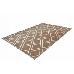 Tapis BOBOCHIC - Tapis Poils Courts RIMINI Motif Berbère - Taupe -BOBOCHIC Soldes 2022 23407038 2