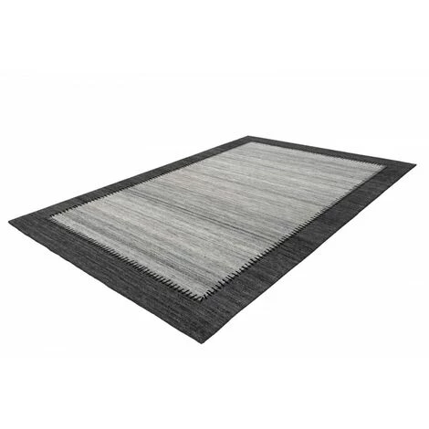 Tapis BOBOCHIC - Tapis Poils Courts EASY Motif Contemporain - Gris 4 Tapis BOBOCHIC - Tapis Poils Courts EASY Motif Contemporain - Gris – Image 2