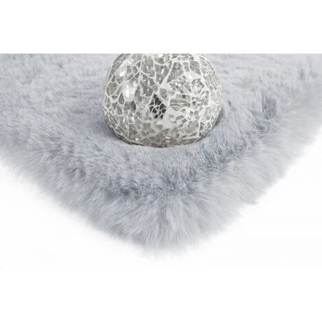 Tapis BOBOCHIC - Tapis Poils Long TIAGO Uni - Gris 5 Tapis BOBOCHIC - Tapis Poils Long TIAGO Uni - Gris â Image 3