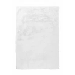 Tapis BOBOCHIC - Tapis Poils Long TIAGO Uni - Blanc