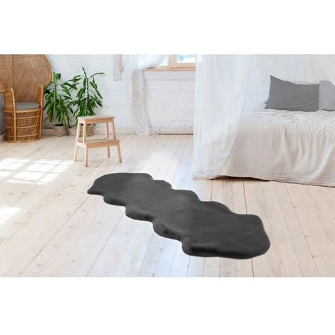 Tapis BOBOCHIC - Tapis Poils Courts SORINA Uni - Gris 6 Tapis BOBOCHIC - Tapis Poils Courts SORINA Uni - Gris – Image 4