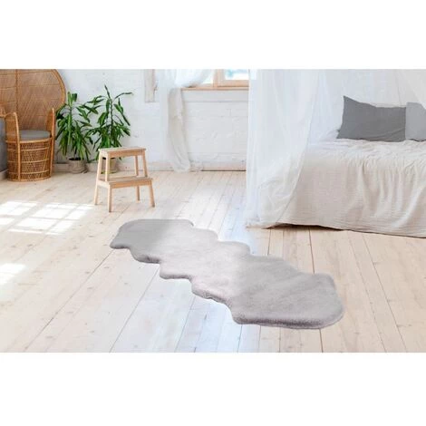 Tapis BOBOCHIC - Tapis Poils Courts SORINA Uni - Gris 6 Tapis BOBOCHIC - Tapis Poils Courts SORINA Uni - Gris – Image 4