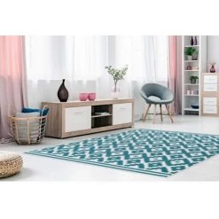 Tapis BOBOCHIC - Tapis En Cuir HUNTER - Blanc -BOBOCHIC Soldes 2022 23407178 4