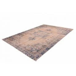 Tapis BOBOCHIC - Tapis Poils Courts YAEL Motif Berbère - Bleu -BOBOCHIC Soldes 2022 23407211 2