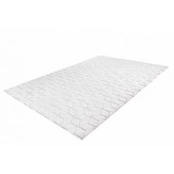 Tapis BOBOCHIC - Tapis Poils Courts SIGMA Motif Contemporain - Blanc -BOBOCHIC Soldes 2022 23407217 2