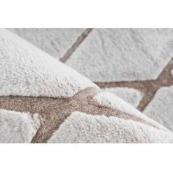 Tapis BOBOCHIC - Tapis Style Berbère BETA Blanc Motifs En Losange - Blanc -BOBOCHIC Soldes 2022 23407223 3