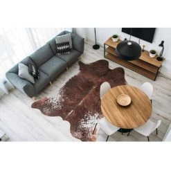 Tapis BOBOCHIC - Tapis Poils Courts TEXAS Motif Animal - Marron -BOBOCHIC Soldes 2022 23407237 4
