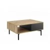 Tables Basses BOBOCHIC - Table Basse FOLOW Chêne Et Noir - Bois Et Noir -BOBOCHIC Soldes 2022 23407257 1