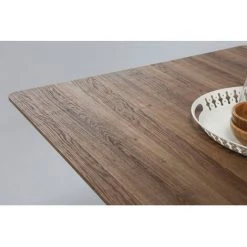 Table à Manger BOBOCHIC - Table à Manger Extensible 140 à 200 Cm BOGOTA Pieds En Métal Chêne - Chêne -BOBOCHIC Soldes 2022 23409257 4