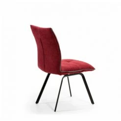 Chaise Et Fauteuil De Table BOBOCHIC - Lot De 2 Chaises De Table DIRA Rouge - Rouge -BOBOCHIC Soldes 2022 23409284 3