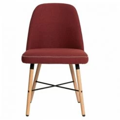 Chaise Et Fauteuil De Table BOBOCHIC - Lot De 2 Chaises De Table MITIO Rouge - Rouge -BOBOCHIC Soldes 2022 23409318 4
