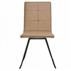 Chaise Et Fauteuil De Table BOBOCHIC - Lot De 4 Chaises De Table FIDIA Camel - Marron -BOBOCHIC Soldes 2022 23409336 4