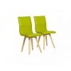 Chaise Et Fauteuil De Table BOBOCHIC - Lot De 2 Chaises De Table SINIO Vert - Vert -BOBOCHIC Soldes 2022 23409383 1