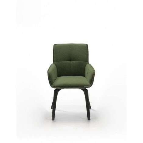 Fauteuils BOBOCHIC - Ensemble De 2 Fauteuils CASTEL Vert - Vert 3 Fauteuils BOBOCHIC - Ensemble De 2 Fauteuils CASTEL Vert - Vert