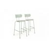 Tabouret De Bar BOBOCHIC - Lot De 2 Tabourets De Bar H 98cm FONTI Vert Clair - Vert