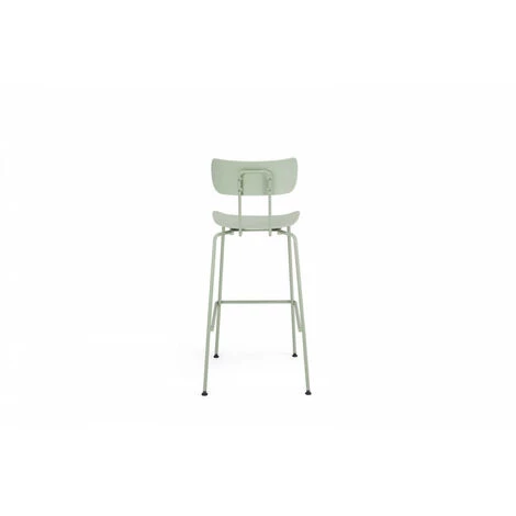 Tabouret De Bar BOBOCHIC - Lot De 2 Tabourets De Bar H 98cm FONTI Vert Clair - Vert 6 Tabouret De Bar BOBOCHIC - Lot De 2 Tabourets De Bar H 98cm FONTI Vert Clair - Vert – Image 4