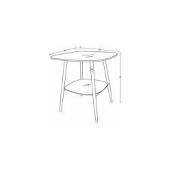 Bout De Canapé BOBOCHIC - Bout De Canapé MONA Noir - Noir 7 Bout De Canapé BOBOCHIC - Bout De Canapé MONA Noir - Noir -BOBOCHIC Soldes 2022 23409491 3