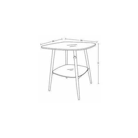 Bout De Canapé BOBOCHIC - Bout De Canapé MONA Noir - Noir 5 Bout De Canapé BOBOCHIC - Bout De Canapé MONA Noir - Noir â Image 3