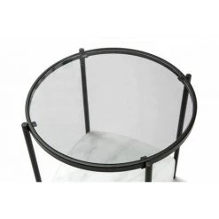 Bout De Canapé BOBOCHIC - Bout De Canapé DORI Noir Et Blanc - Noir 7 Bout De Canapé BOBOCHIC - Bout De Canapé DORI Noir Et Blanc - Noir -BOBOCHIC Soldes 2022 23409506 3