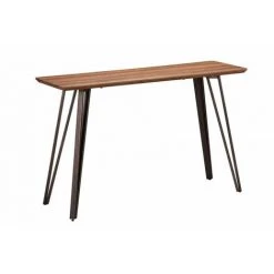 Consoles BOBOCHIC - Console BOGOTA Bois Clair Et Noir - Marron