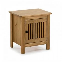 Table De Chevet BOBOCHIC - Table De Chevet CAPRI Bois Clair - Marron