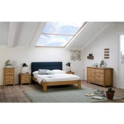 Table De Chevet BOBOCHIC - Table De Chevet KRISTA Bois Clair - Marron -BOBOCHIC Soldes 2022 23409627 3