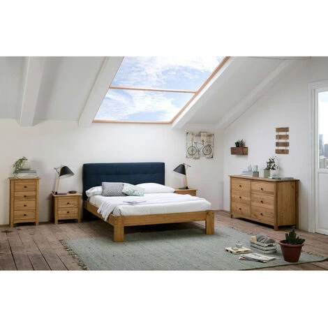 Commodes BOBOCHIC - Chiffonier KRISTA Bois Clair - Marron 5 Commodes BOBOCHIC - Chiffonier KRISTA Bois Clair - Marron – Image 3