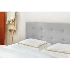 Lit BOBOCHIC - Lit 180x200 Cm RORY Avec Lattes Massives Pieds Bois Wengé 180x200 Gris - Gris 11 Lit BOBOCHIC - Lit 180x200 Cm RORY Avec Lattes Massives Pieds Bois Wengé 180x200 Gris - Gris -BOBOCHIC Soldes 2022 23409982 5