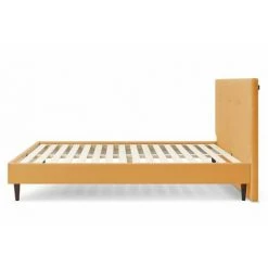 Lit BOBOCHIC - Lit 140x190 Cm TORY Avec Lattes Massives Et Pieds En Bois Wengé 140x190 Jaune Moutarde - Jaune Moutarde 9 Lit BOBOCHIC - Lit 140x190 Cm TORY Avec Lattes Massives Et Pieds En Bois Wengé 140x190 Jaune Moutarde - Jaune Moutarde -BOBOCHIC Soldes 2022 23410100 3