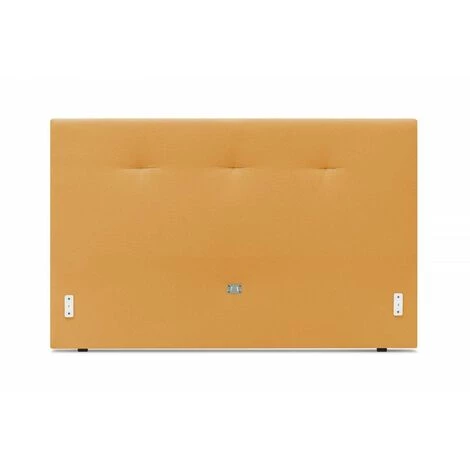 Lit BOBOCHIC - Lit 140x190 Cm TORY Avec Lattes Massives Et Pieds En Bois Wengé 140x190 Jaune Moutarde - Jaune Moutarde 6 Lit BOBOCHIC - Lit 140x190 Cm TORY Avec Lattes Massives Et Pieds En Bois Wengé 140x190 Jaune Moutarde - Jaune Moutarde – Image 4