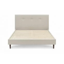 Lit BOBOCHIC - Lit 180x200 Cm TORY Avec Lattes Massives Et Pieds En Bois Wengé 180x200 Beige - Beige 8 Lit BOBOCHIC - Lit 180x200 Cm TORY Avec Lattes Massives Et Pieds En Bois Wengé 180x200 Beige - Beige -BOBOCHIC Soldes 2022 23410117 2