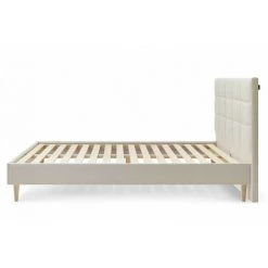 Lit BOBOCHIC - Lit 160x200 Cm CARRE Avec Lattes Massives Pieds Bois Naturel 160x200 Beige - Beige 10 Lit BOBOCHIC - Lit 160x200 Cm CARRE Avec Lattes Massives Pieds Bois Naturel 160x200 Beige - Beige -BOBOCHIC Soldes 2022 23410257 4