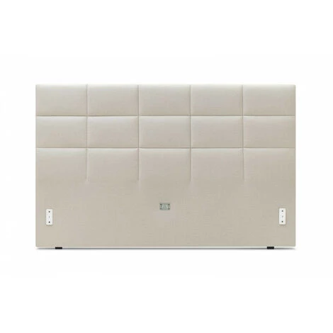 Lit BOBOCHIC - Lit 160x200 Cm CARRE Avec Lattes Massives Pieds Bois Naturel 160x200 Beige - Beige 7 Lit BOBOCHIC - Lit 160x200 Cm CARRE Avec Lattes Massives Pieds Bois Naturel 160x200 Beige - Beige – Image 5