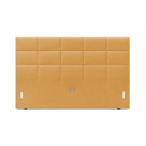 Lit BOBOCHIC - Lit 180x200 Cm CARRE Lattes Massives Pieds Carrés Bois Wengé 180x200 Jaune Moutarde - Jaune Moutarde 6 Lit BOBOCHIC - Lit 180x200 Cm CARRE Lattes Massives Pieds Carrés Bois Wengé 180x200 Jaune Moutarde - Jaune Moutarde – Image 4