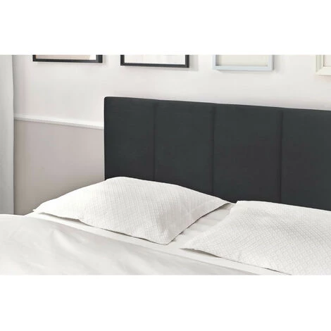 Lit BOBOCHIC - Lit 160x200 Cm VIVARA Avec Lattes Massives Pieds En Bois Wengé 160x200 Anthracite - Anthracite 7 Lit BOBOCHIC - Lit 160x200 Cm VIVARA Avec Lattes Massives Pieds En Bois Wengé 160x200 Anthracite - Anthracite – Image 5