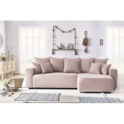 Canapés D'angle Convertibles BOBOCHIC - Canapé D'angle Réversible Convertible Coffre ENVY Rose - Rose 10 Canapés D'angle Convertibles BOBOCHIC - Canapé D'angle Réversible Convertible Coffre ENVY Rose - Rose -BOBOCHIC Soldes 2022 23410777 4