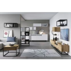 Meubles TV BOBOCHIC - Meuble TV 120 Cm ENJOY IT TWO Bois Clair - Bois Clair -BOBOCHIC Soldes 2022 23410784 2