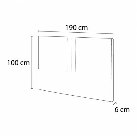 Tête De Lit BOBOCHIC - Tête De Lit 190cm KERRY 190 Taupe - Taupe 5 Tête De Lit BOBOCHIC - Tête De Lit 190cm KERRY 190 Taupe - Taupe – Image 3