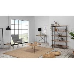 Tables Basses BOBOCHIC - Table Basse SINIO Noir Et Bois Clair - Noir 9 Tables Basses BOBOCHIC - Table Basse SINIO Noir Et Bois Clair - Noir -BOBOCHIC Soldes 2022 23521515 3
