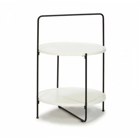 Bout De Canapé BOBOCHIC - Bout De Canapé TENIO Blanc - Blanc 3 Bout De Canapé BOBOCHIC - Bout De Canapé TENIO Blanc - Blanc