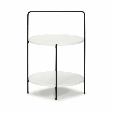 Bout De Canapé BOBOCHIC - Bout De Canapé TENIO Blanc - Blanc 7 Bout De Canapé BOBOCHIC - Bout De Canapé TENIO Blanc - Blanc – Image 5