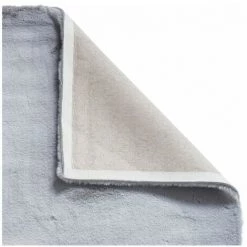 Tapis BOBOCHIC - Tapis Tissé à La Main Poils Longs TOBIO Uni 60x120 Gris - Gris -BOBOCHIC Soldes 2022 23535043 3