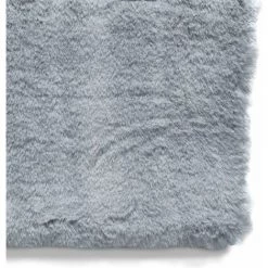 Tapis BOBOCHIC - Tapis Tissé à La Main Poils Longs TOBIO Uni 60x120 Gris - Gris -BOBOCHIC Soldes 2022 23535043 4