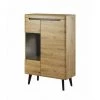 Rangement Vitrine BOBOCHIC - Vitrine Basse NORDI RETRO Chêne Et Noir - Marron 1 Rangement Vitrine BOBOCHIC - Vitrine Basse NORDI RETRO Chêne Et Noir - Marron -BOBOCHIC Soldes 2022 23535565 1