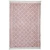 Tapis BOBOCHIC - Tapis Shaggy CESAR Motif Berbère 120x170 Rose - Rose